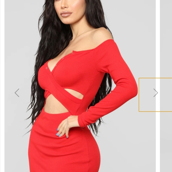 Fashion Nova Off-Shoulder Dress❤❤ - Picture 3 of 4